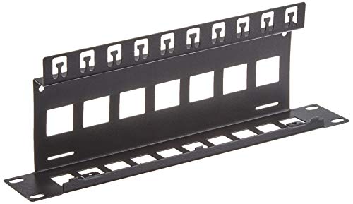 Panel de parcheo 10 pulgadas Triton rack con capacidad de 10 módulos Keystone 2