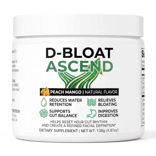 D Bloat Ascend Labs Debloat Powder Bloating Relief 4.87 oz