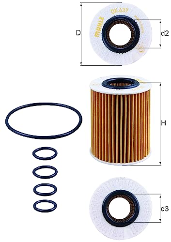 Knecht OX 437D Filtro Motore