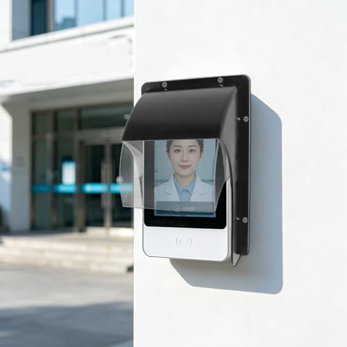 Cubierta impermeable para lector de tarjetas y control de acceso exterior 6