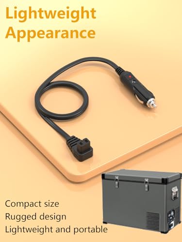 Image of 16.4FT Portable Car Refrigerator DC Power Cord 12V /24V Compatible with ICECO, BougeRV, Bodega, Alpicool ARB, AstroAI, Aspenora, Euhomy, Setpower, JoyTutus, Fridge Freezer Cooler Car Charger