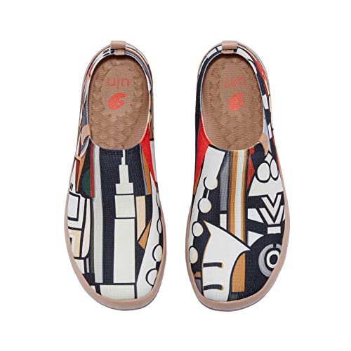 UIN Men's Painted Travel Loafers NYC