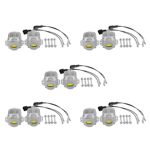 Bombillas LED E90 Angel Eyes CANbus de 80W para BMW Serie 3 2005-2008 marcador de faros sin error