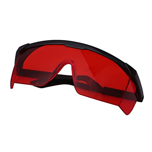 HDE UV Laser Eye Protection Safety Glasses w/Case