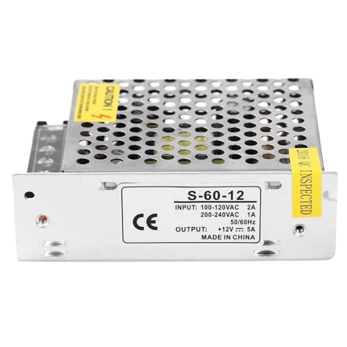 Alimentation 12V 5A pour ruban LED et éclairage intérieur