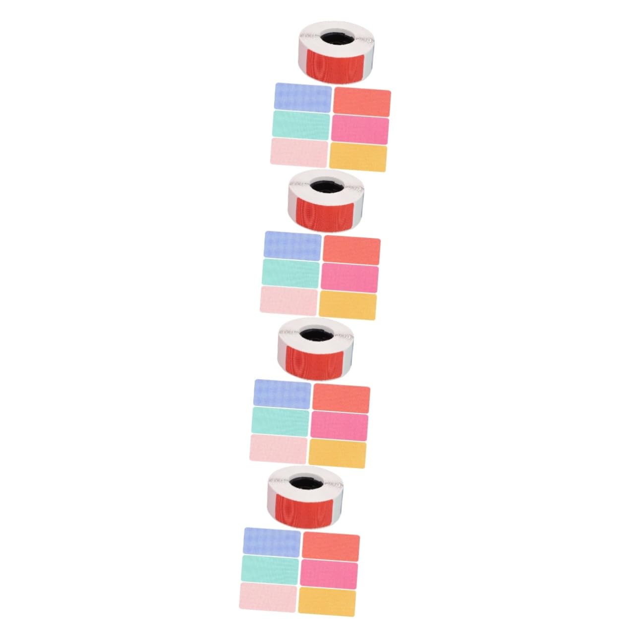 OSALADI 4 carta termica per etichette etichetta etichette termiche colorate vuoto se stesso rimovibile costume Etichette dei prezzi adesivi etichette adesive carta autoadesiva