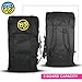 Wham-O BZ Bodyboards- Basic Bodyboard Bag - Nylon - 2 Board Capacity (Black)