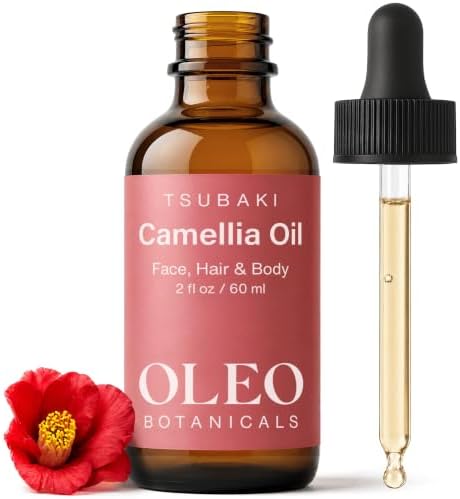 Japanese Camellia Oil (Tsubaki) - 100% Pure, 2 fl oz