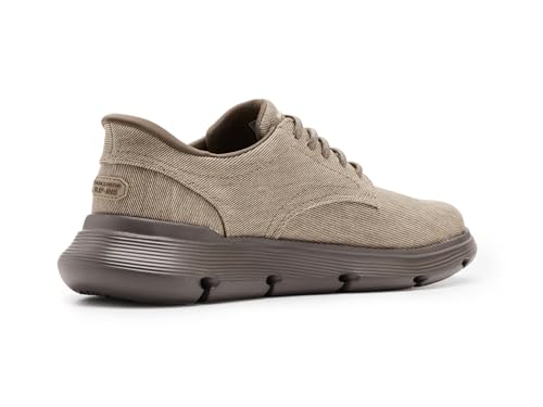 Image of Skechers Men's USA Garza - Clive Smooth Toe Canvas Bungee Lace Slip-Ins