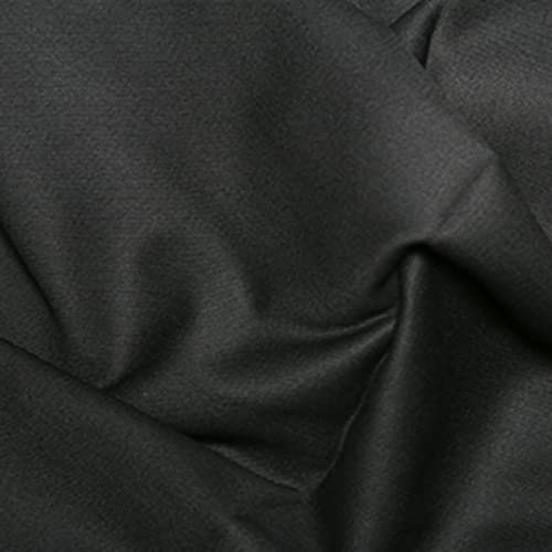 Tissu en coton noir de 5m idéal pour l'aménagement de votre intérieur