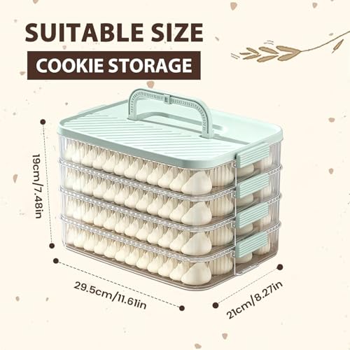 Contenedor de postre resistente al congelador para conservar comidas 6