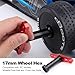 Hobbypark Hex Driver Set (1.5mm 2.0mm 2.5mm 3.0mm), Hex Nut Driver Set(4.0/5.5/7.0/8.0mm) Screwdriver Kit, 17mm Wheel Wrench, RC Screw Tray, Turnbuckle Wrench, RC Repair Tools Kit for RC Cars