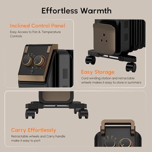 Havells OFR 11 Fin OFR 2900 Watt with 3 Heat Setting - Image 4