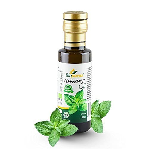 Certified Organic Peppermint Seed Infused Oil 100ml Biopurus