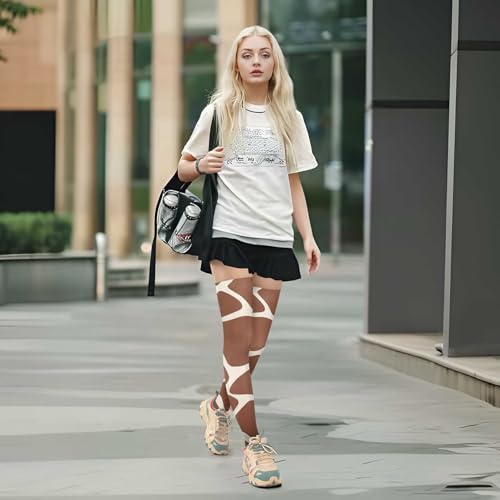 Image of Women's Thigh High Socks Long Over Knee Socks Thick Leg Warm Boot Stockings
