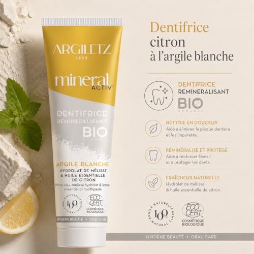 Argiletz Lemon Toothpaste 75ml – Ansicht 2