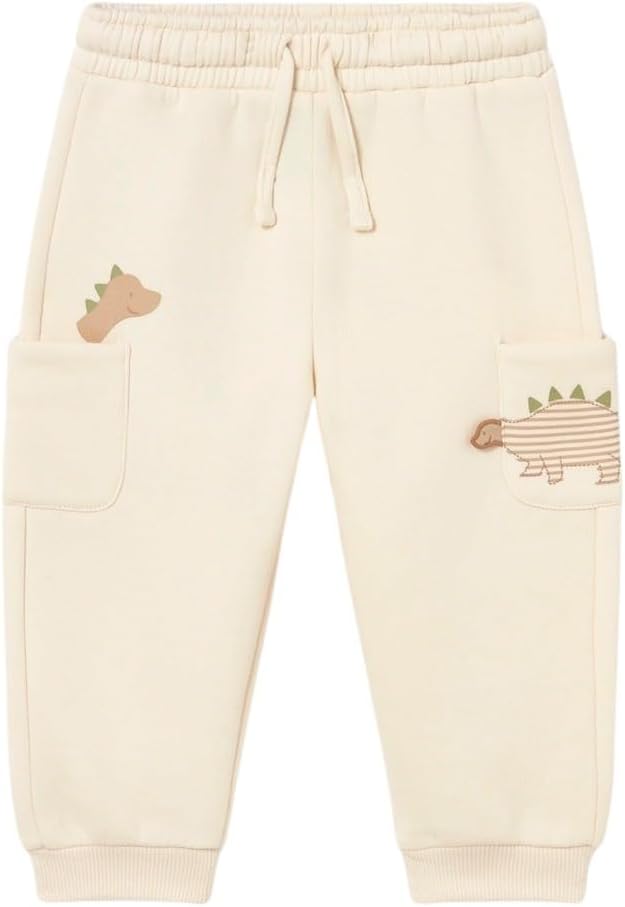 Mayoral Play Terry Pants for Baby-Boys Light Khak