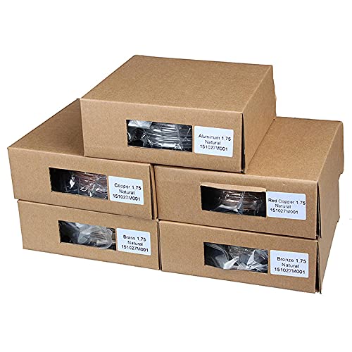 3D-Druckerfilament 1,75mm PLA-Metallmaterial 0.5kg Spule 60% PLA + 40% Metallpulver-Aluminium – Bild 4