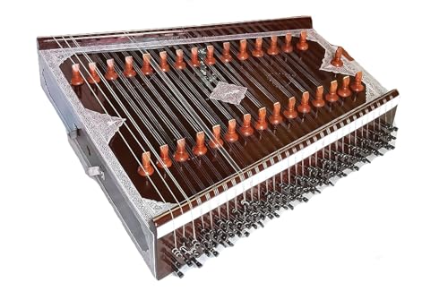 Goutam Gain Professional Santoor S2V3 – 93 Strings Tuned Wood San...