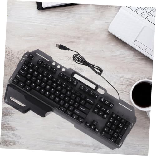 Clavier USB étanche ABOOFAN avec touches carrées en ABS durable