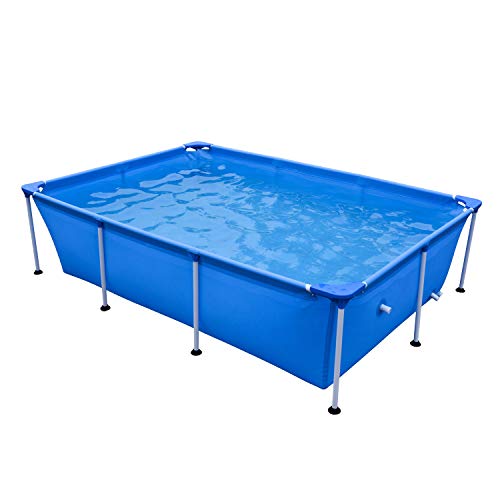 Avenli 17805 - Piscina Rettangolare, Struttura in acciaio antiruggine e liner in PVC multistrato,...