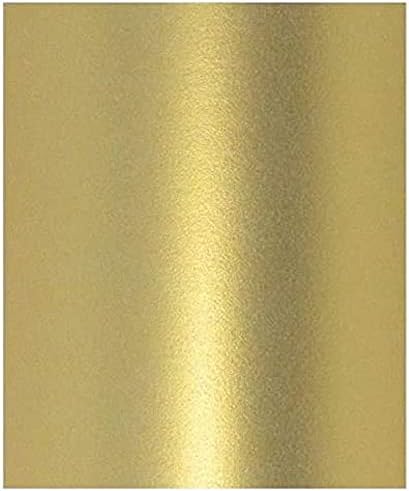 A4 Paper Gold Real Gold Colour Pearlescent 120gsm Double Sided Suitable for Inkjet and Laser Printers (10)