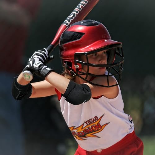 Kinder Ellenbogen-Ärmel Verdicken Schwamm Ellenbogen Polsterung Dehnbar Baumwolle Ellbogenschoner für Sport Tanz Volleyball Basketball Radfahren Ellenbogenbandage Schwarz