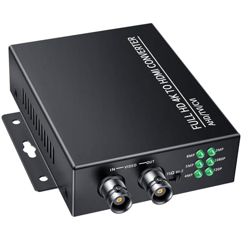 Convertisseur TVI vers HDMI Full HD 4K pour afficher votre vidéo au salon