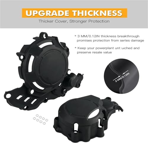 Sprocket chain cover protector de cárter para motos EXCF 350 y XCF-W 350 3