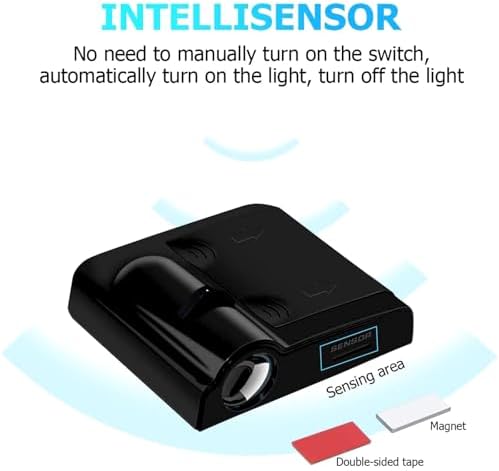 2PCS Butterfly Cars Door Logo Projector LED Shadow Light Welcome Lamp — view 3