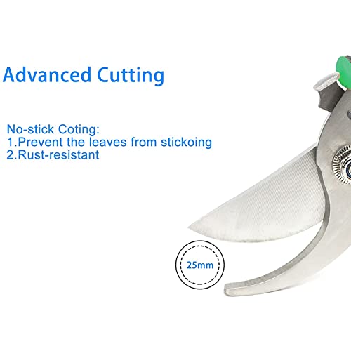 Trimmers Secateurs Hand, Professionele Secateurs, Sharp Bypass Tree Trimmers for Branches Flowers Fruit Planten Bonsai… - Afbeelding 4