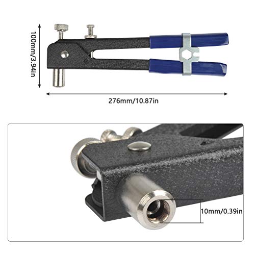 ATPWONZ Rivet Nut Tool Kit with 80Pcs Threaded Rivet Nuts Inserts (M3-M8) 5Pcs Mandrels Rivet Nut Tool Set - Thumbnail 3