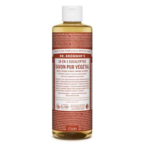 Savon liquide eucalyptus Dr Bronner's 475 ml