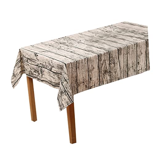 Housse de table lavable anti tache pour dîner de fête rustique - 2