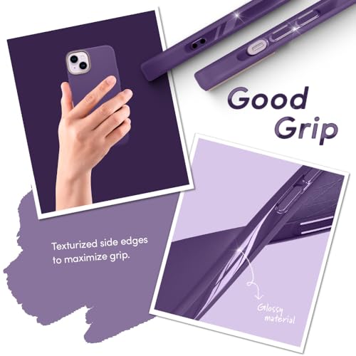 Image of Spigen Cyrill UltraColor Mag | iPhone 14 Case | Purple iPhone 14 Back Cover | TPU+Poly Carbonate - Taro