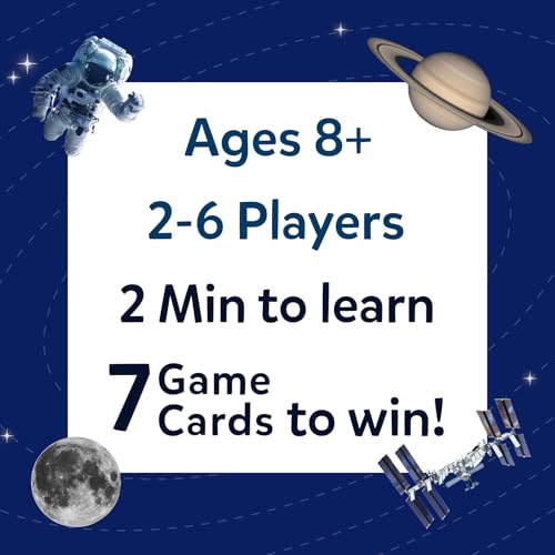 Image of Skillmatics Guess in 10 NASA Space, Perfect for Boys, Girls, Kids & Families Who Love Card Games, Educational Toys, Travel Games, Gifts for Ages 8, 9, 10 and Up