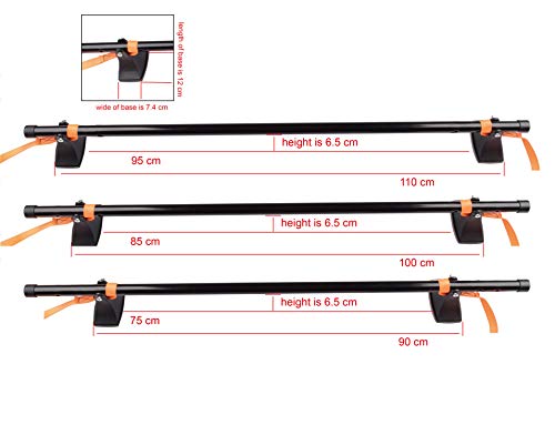 Seah Hardware Universal Roof Rack Cross-Bars 2 Pc. #TOP2