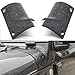 Beside_Auto Nuovo Nero Cowl Corpo Armatura Cowling Copertura per 2018 2019 2020 Wrangler JL JLU Unlimited Sahara Sport Rubicon 2020 Gladiatore JT (Puntatore)