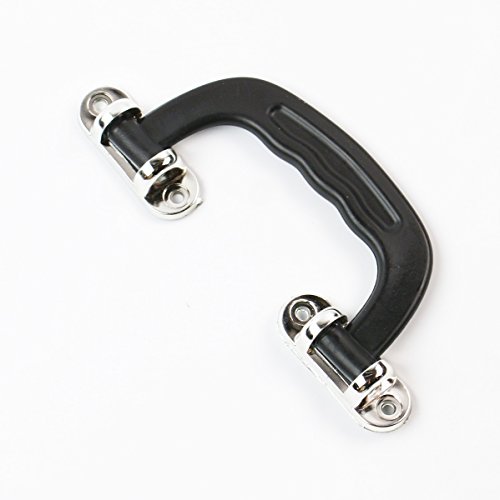 All Plastic Case Handle for Guitar case Musical case or Luggage ,4424 Black low-cost