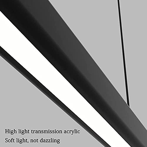 FXBFAG Lampadario lineare Moderno a LED