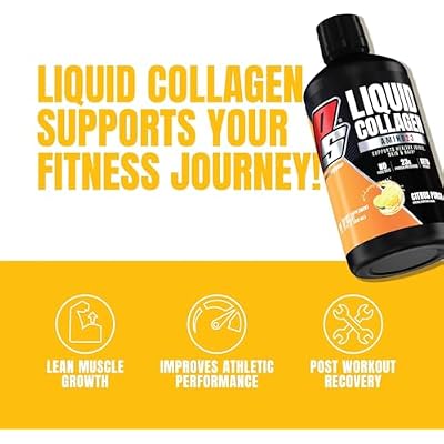 PROSUPPS L-Carnitine 3000 لقطات سائلة خالية من المنشطات (فاكهة التنين) Amino23 لقطات الكولاجين السائل (لكمة الحمضيات) حزمة