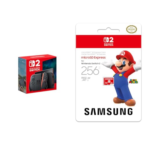Nintendo Switch 2 pour ne plus manquer d'espace grâce aux 256 Go Samsung