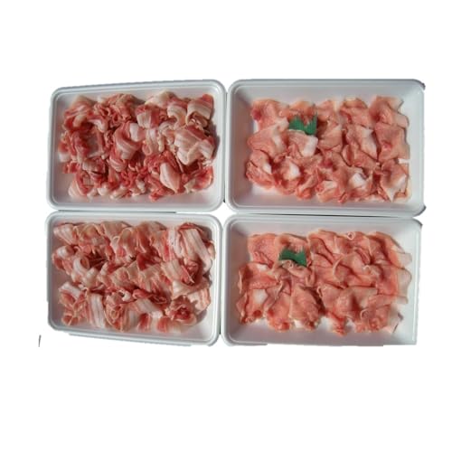 美味しい大分県産豚のしゃぶしゃぶ/ロース&バラ肉1.2kg_0045N