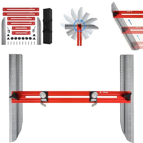 New Stairs Measurings Toolss, 2025 New Stairs Measurings Toolss, Stairs Tread Template Toolss, Stairs Tread Measurings Toolss Compatible with Many Types of Layout Projectss (1pcs)