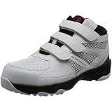[キタ] 安全靴 作業靴 メガセーフティ 通気メッシュの3本マジックタイプ MG-5640 ホワイト 27