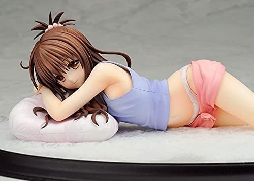 Figura de acción de PVC para dormir de 8.7in, edición limitada de anime Long to Love Ru Darkness Yuuki Mikan Kawaii, colección de muñecos de regalo,