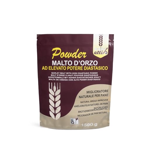 Malto Attivo, Malt d'orge 1,5 kg, 14.000 Unités Pollak