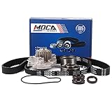 MOCA Timing Belt Water Pump Kit for 1992-1996 for Honda Prelude Si SE 2.3L 16V DOHC H23A1 Timing Belt Kit