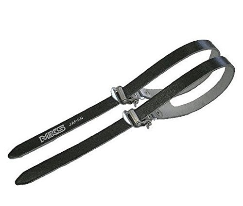 Amazon | MKS 三ヶ島 FIT-α SPIRITS 2-buckle TOE STRAP BLACK
