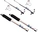 NEW BILSTEIN FRONT & REAR SHOCKS FOR 07-14 CHEVY AVALANCHE SUBURBAN TAHOE YUKON & XL 1500 WITH A 0" TO 2.5" LIFT, 5100 SERIES SHOCK ABSORBERS 2007 2008 2009 2010 2011 2012 2013 2014